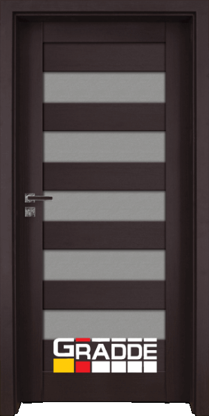 Интериорна врата Gradde Aaven Glas, Орех Рибейра
